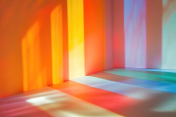 Poster - A room filled with natural light from windows and skylights
