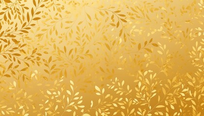 Wall Mural - gold yellow leaf embeded texture