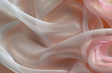 Poster - Abstract background of wave lines and circles	