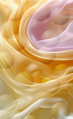 Poster - Abstract background of wave lines and circles	