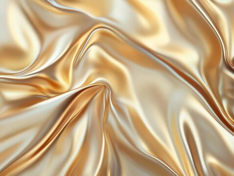abstract background, golden fabric