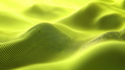Poster - Lime green gradient background with a futuristic digital feel, smooth transitions, and depth. No text, no people.