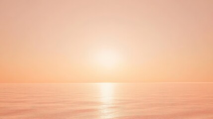 Poster - Muted orange background with a soft noise texture, perfect for vintage-style compositions. No text, no people.