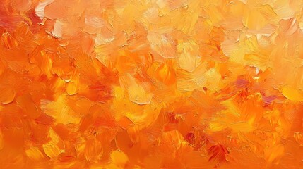Poster - Textured orange background with a smooth matte finish and subtle roughness, creating depth and character. No text, no people.