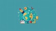 © Mashly - Downloadable World Teachers' Day Digital Lettering Template