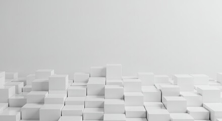 white cube boxes blocks background with copy space white cube boxes blocks background with copy spac
