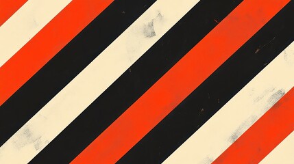 Poster - A striped pattern with bold contrasting colors arranged in diagonal lines, creating an eye-catching and energetic design suitable for branding, advertisements, or digital content