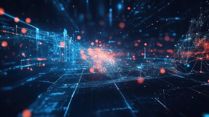 Poster - data analysts visualizing complex datasets through interactive charts, transforming raw data into ac