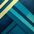 © Techno - A classic oil painting depicting a sleek background of diagonal overlapping lines in a dynamic crisscross pattern with a gradient glow from dark navy to vibrant teal.