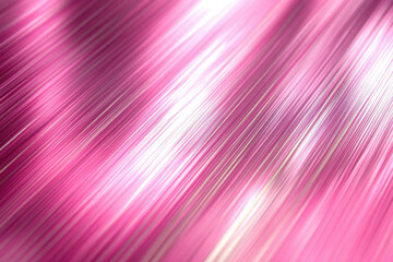 Poster - Abstract pink and white diagonal lines, creating a vibrant, dynamic, and sleek visual effect.
