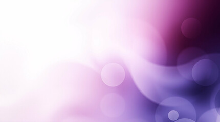 Poster - Abstract lavender dreamscape with luminous orbs and ethereal transitions