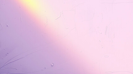Poster - Soft pastel violet backdrop with rainbow effect and light textured surface