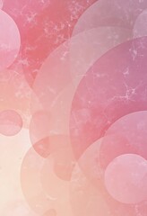 Poster - Beautiful layered translucent circles with different shades of color