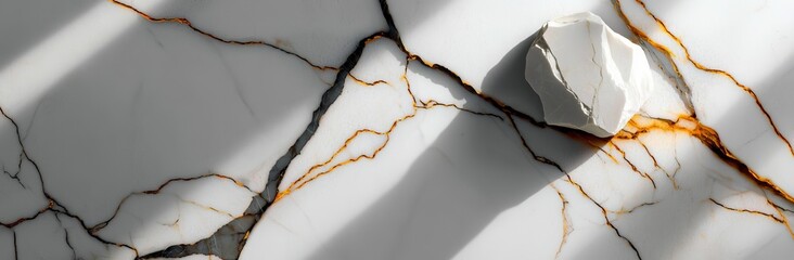 Poster - The texture of natural white marble is available for use as a skin tile wallpaper, providing a luxurious background suitable for design and art work, as well as stone ceramic art wall interiors and