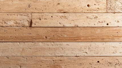 Poster - Close-Up of Natural Beige Stone Wall with Subtle Textures and Patterns for Decoration and Architectural Backgrounds in Modern Design Projects