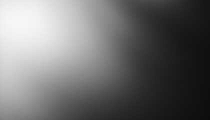 Poster - abstract gradient light to dark monochrome background with smooth transitions
