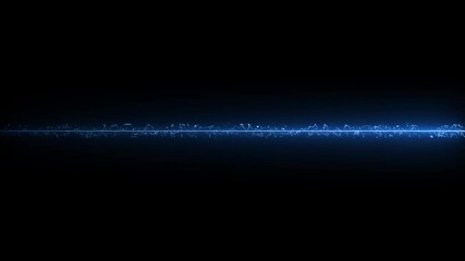 Neon glowing green laser lines on black background. Abstract beautiful blue neon line background .glowing and futuristic lighting background animation .