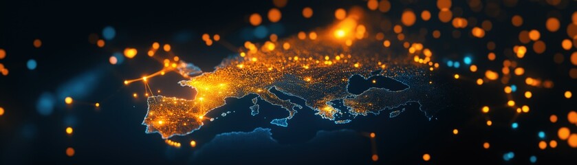 Poster - Wide Visualization of Global Energy Distribution Across Regions and Networks