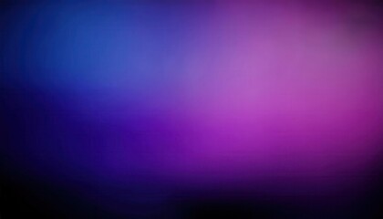 Poster - vibrant abstract blurred lights in purple and blue gradient background, artistic smooth bokeh light for design
