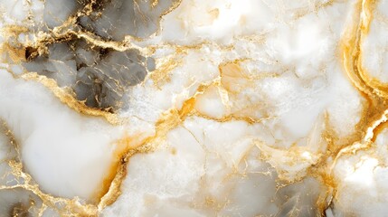 Fototapete - Luxurious Golden Marble Texture Background with Shimmering Metallic Accents  Elegant and Sophisticated Natural Stone Surface with Sparkling Glitter and Reflective Highlights