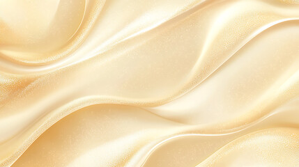 Wall Mural - Champagne gold soft beige ivory vanilla caramel gradient abstract background with light shimmer luxury minimalist design blank template high quality 
