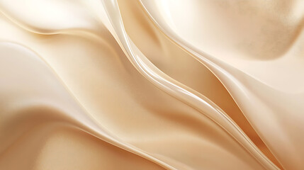Wall Mural - Champagne gold soft beige ivory vanilla caramel gradient abstract background with light shimmer luxury minimalist design blank template high quality 