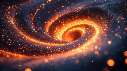 Poster - Unique spiral shaped object with intricate details capturing the eye in a creative and artistic way
