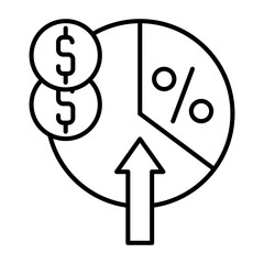 Poster - margin vector icon