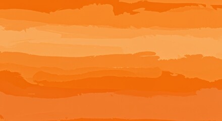 Wall Mural - Abstract Orange Gradient Background Ideal For Creative Projects And Modern Design With Warm Tones Horizontal Strokes On The Surface and A Blank Canvas For Presentations or Websites. With an Artistic