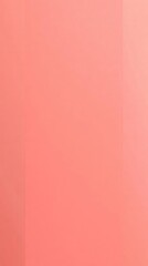 Poster - Muted coral pink solid color background with a slight pastel softness.