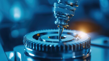 Poster - Robotic Arm Assembling Mechanical Parts in High-Tech Environment