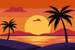 © Radha Rani - palm trees on the beach