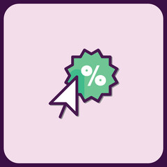 Poster - Click to Unlock Exclusive Discount Percentage Icon