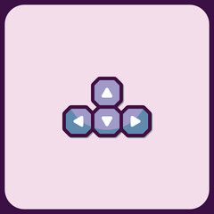 Poster - Abstract Geometric Control Panel Interface Design