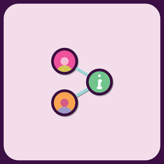 Poster - Connecting Users with Information: A Modern Icon Design