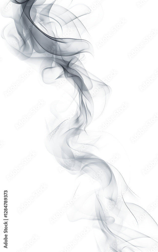 dripping liquid smoke frozen in an abstract futuristic 3d texture ...