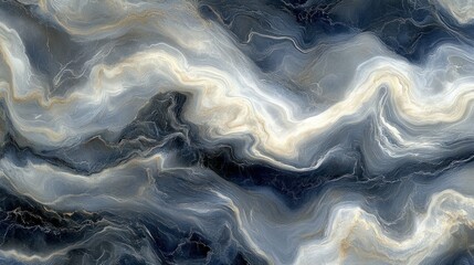 Sticker - Abstract marble texture background with flowing veins