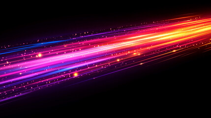 Poster - A futuristic technology background featuring glowing lines, symbolizing innovation, progress, and digital transformation, with sleek design elements evoking a sense of high-tech advancement