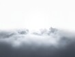 © PinkBirdDesign - Dramatic clouds above the horizon in misty atmosphere, soft white foggy sky, surreal dreamy weather landscape, peaceful natural background, serene floating cloudscape