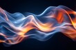 © muhamad - Abstract fire and ice waves
