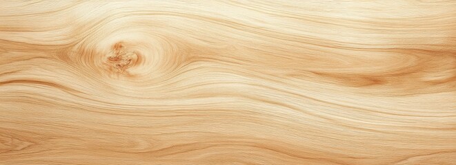 Aufkleber - Scandinavian Style Maple Wood Texture Background Minimalist Natural Lighting