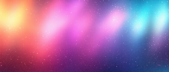 Aufkleber - Abstract Gradient Background with Pastel Colors and Dreamy Bokeh Effect for Graphic Design