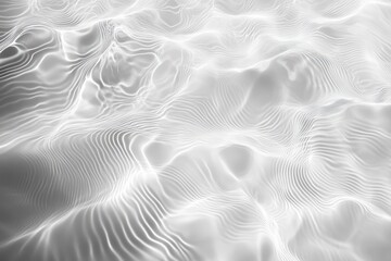 Aufkleber - Abstract Water Ripples and Bubbles on Calm Surface with Soft Lighting and Minimalist Design