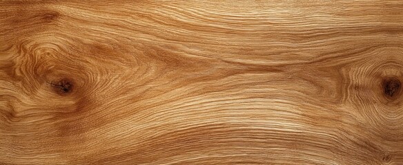 Aufkleber - Oak Wood Grain Texture Warm Natural Light Minimalist Design Background