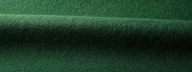 Aufkleber - Textured Dark Green Felt Fabric Background Close-up