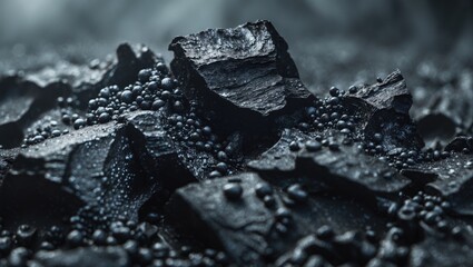 Poster - textured carbon backdrop design