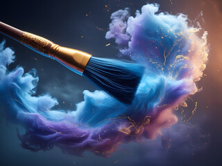 artistic brushstrokes