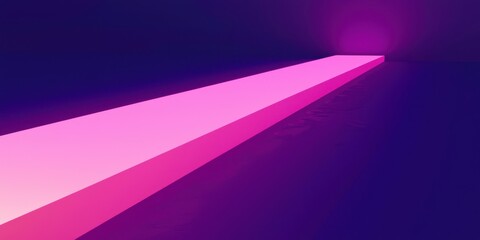 Wall Mural - pink line is on a blue background