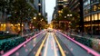© Narongsag - Futuristic Cityscape  Autonomous Vehicle on Smart Road