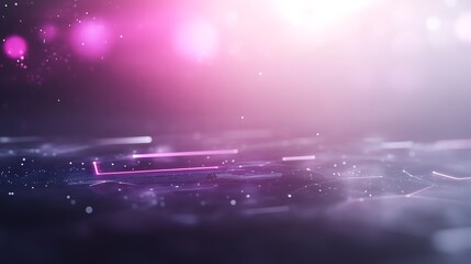 Fototapete - Abstract digital background with shimmering lights and vibrant colors in a futuristic style.
